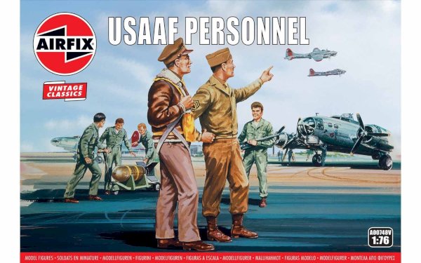 Airfix, USAAF Personnel, 1:76