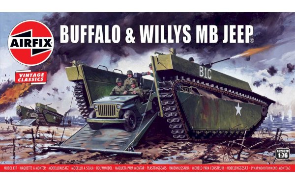 Airfix, Buffalo Willys MB Jeep, 1:72