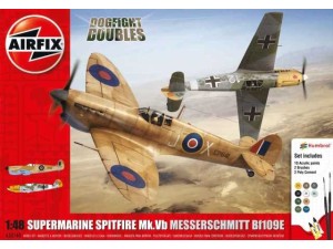 Airfix Supermarine Spitfire Mk.vb Messerschmitt Bf109E 1:48