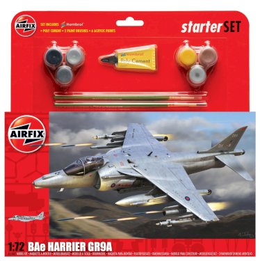 Airfix Harrier GR9A Starter Set, 1:72