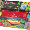 Faber-Castell Jumbo Grip, gaveeske, neon/metallic, 10 stk.