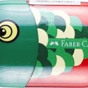 Faber-Castell, blyantspidser m/ viskelæder, fisk