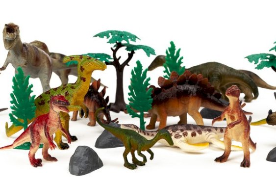 Animal Planet, dinosaurer og tilbehør, 30 deler