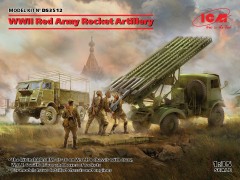 ICM, dioramasæt, WWII Red Army Rocket, 1:35