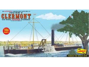 Lindberg, Fultons Clermont Paddle Wheel Steamship, 1:96