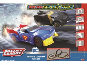 Scalextric Micro, Justice League, bilbane til batteri