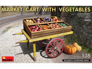 MiniArt, Markedsvogn med grønsager, 1:35