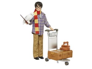 Harry Potter, dukke m/ rejsetilbehør,  25 cm