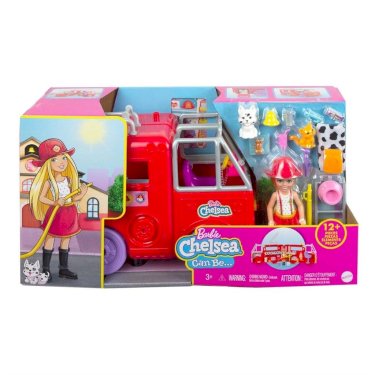Barbie, Chelsea-karrieredukke m/ brannbil