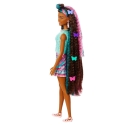 Barbie, Totally Hair, dukke m/ langt hår, sommerfugle