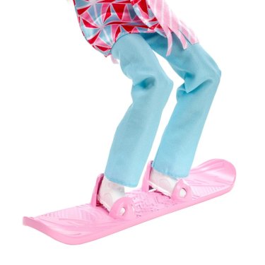 Barbie, snowboard-dukke m/ tilbehør