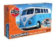Airfix Quick Build VW Camper Van blå