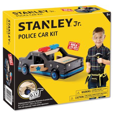 Stanley Jr., byggesæt, politibil
