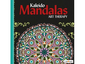 Kaleido Mandalas Art Therapy Black