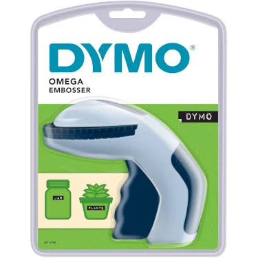 Dymo, Omega Embosser, labelprinter, blå