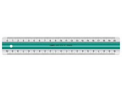 Linex Super Series, lineal, grønn, 30 cm