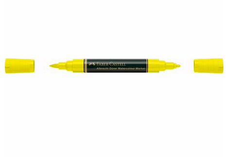 Faber-Castell, Watercolour Marker, cadmium yellow (107)