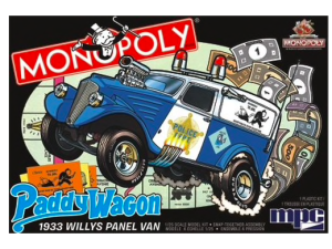MPC, Snap, 1933 Willy's Panel Paddy Wagon (Monopoly), 1:25