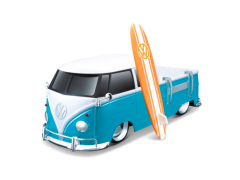 Maisto Tech, VW Pickup Type 2, fjernstyrt bil m/ surfbræt, 1:16