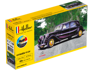 Heller, modelsæt, Citroën 11 CV, 1:43