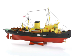 Billing Boats, isbryderen Elbjørn, træskrog, 1:75