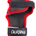 California, beskyttelsessæt, sort/rød, str. S
