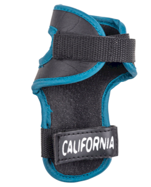 California, beskyttelsessæt, sort/blå, str. XS