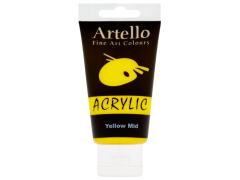 Artello Acrylic, 75 ml, Yellow Mid
