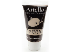 Artello Acrylic, 75 ml, Unbleached Titanium