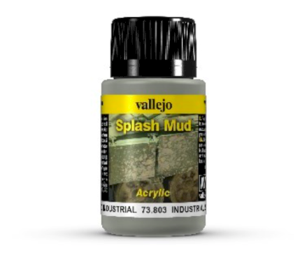 Vallejo Weathering, Industrial Splash Mud, 40 ml