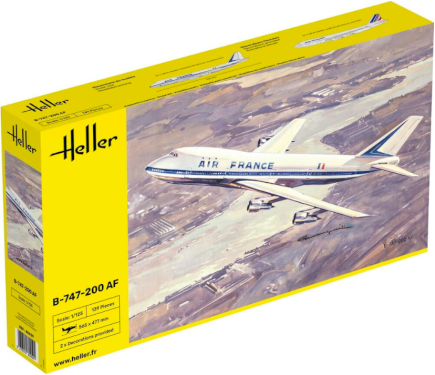 Heller, Air France Boing 747, 1:125