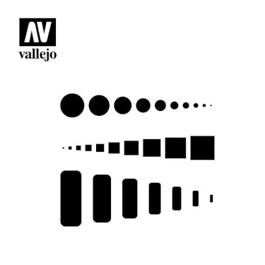 Vallejo, Stencil Access Trap Doors, 1:32, 1:48 og 1:72