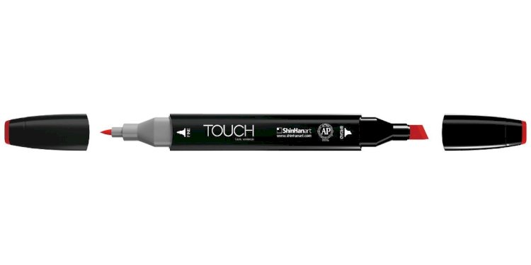 Touch Twin Markers, 6 stk., basisfarver