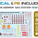 MiniArt, Tysk benzintankstation fra 30erne, 1:35