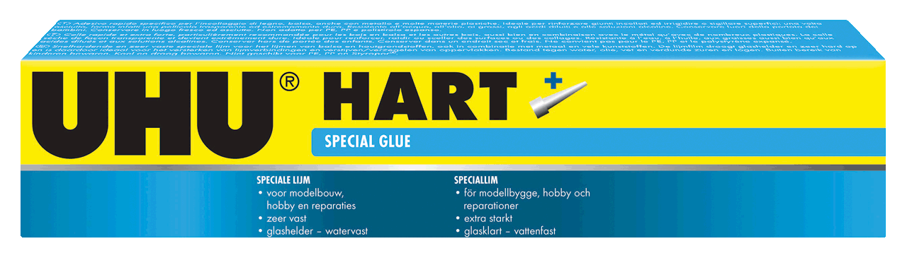 UHU Hart, speciallim til modelbygning, 125 g